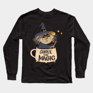 Black Magic Coffee Long Sleeve T-Shirt